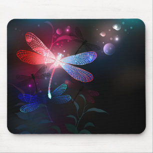 Mousepad Dragonfly vermelha