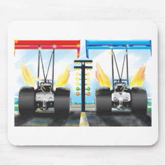 Mousepad dragsters