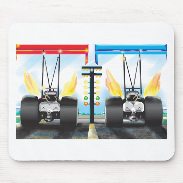 Mousepad dragsters (Frente)