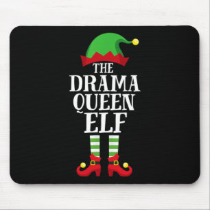 Mousepad Drama Queen Elf Matching Family Group Natal Pa