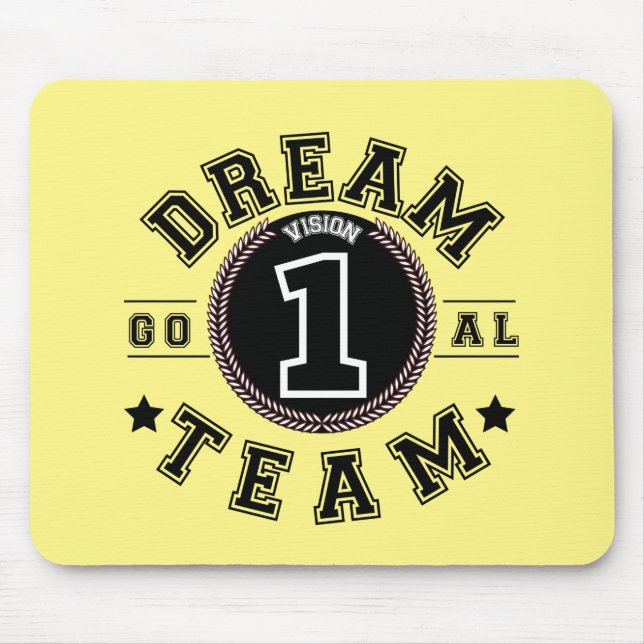 Mousepad Dream Team One Vision One Meta - Um Escritório de  (Frente)