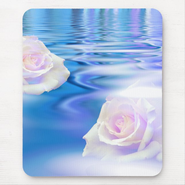 Mousepad Dreamscape cor-de-rosa (Frente)
