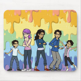 Mousepad DreamsIntoRealityComics A Fam Cobrir Art