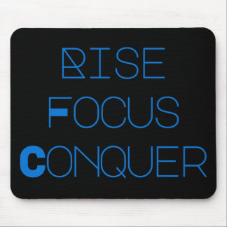 Mousepad Dreamtech_Inc: Rise, Focus, Conquer Desk Mats