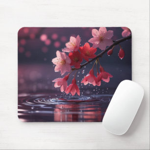 Mousepad Dreamura Sakura Blossom Sobre Água - Cereja Japone