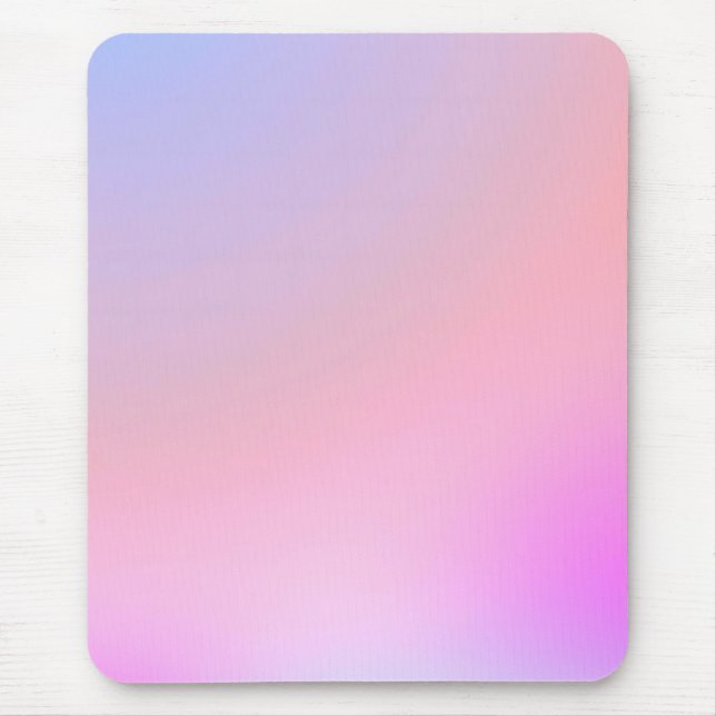 Mousepad Dreamy Cotton Candy Pastel Gradient (Frente)