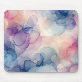 Mousepad Dreamy Watercolor Ink Art