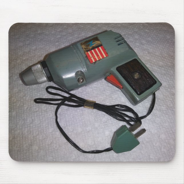 Mousepad Drill PowerMite Antique Miniatura (Frente)