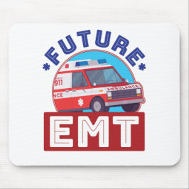 Mousepad Driver de Ambulância paramédica EMT futuro