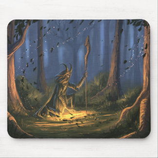 Mousepad Druida na floresta