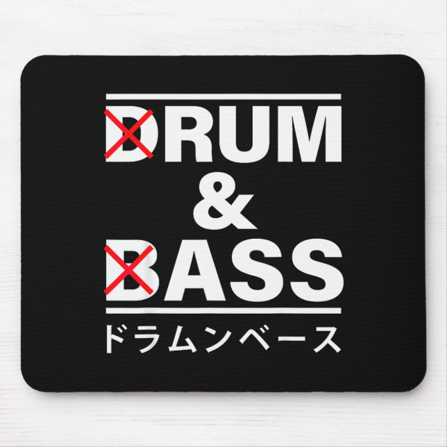 Mousepad Drum And B Japanese Funny  (Frente)
