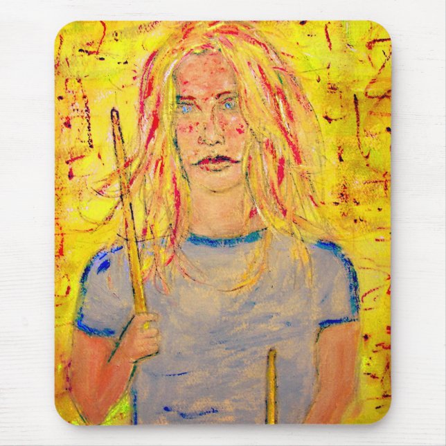 Mousepad Drummer Girl (Frente)