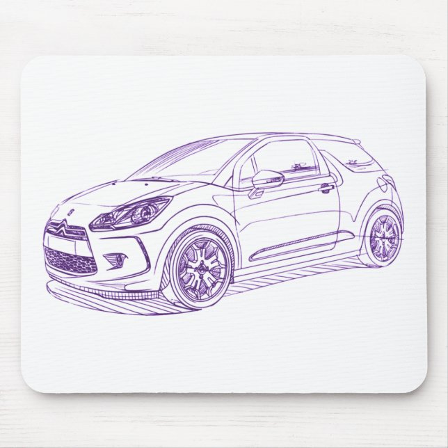 Mousepad DS3 2011 do Cit (Frente)