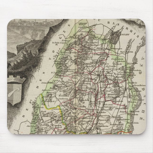 Mousepad Du Haut Rhin (Frente)