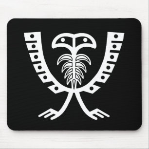 Mousepad Duas Águia Branca de Cabeça