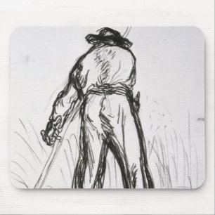 Mousepad Duas ceifeiras vistas da parte traseira