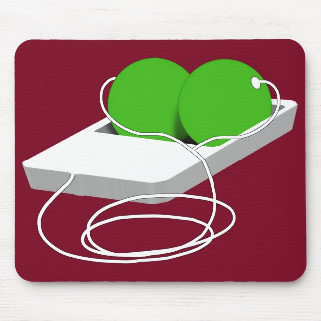 Mousepad Duas ervilhas num pote (Frente)