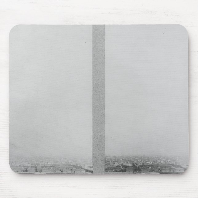 Mousepad Duas ideias da construção do Eiffel 2 (Frente)