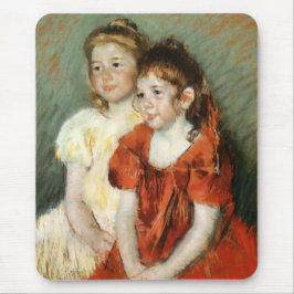 Mousepad Duas jovens meninas (por Mary Cassatt)