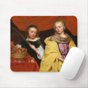 Mousepad Duas Meninas como Agnes Santo e Dorothea Santo