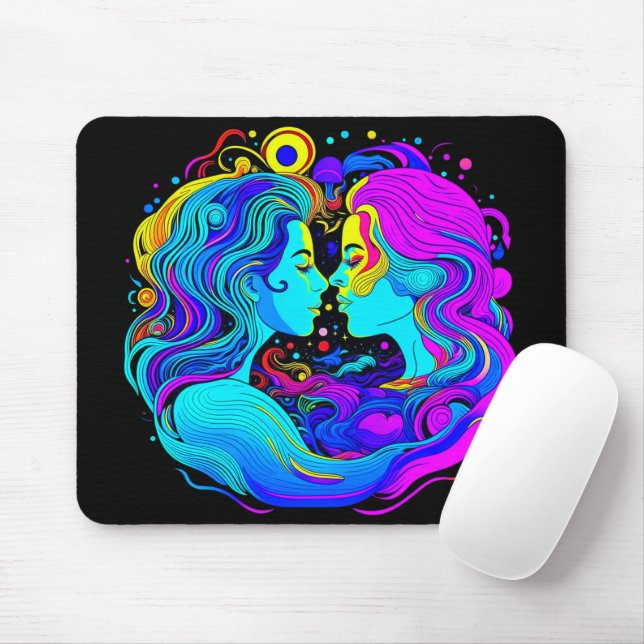 Mousepad Duas Mulheres (Com mouse)