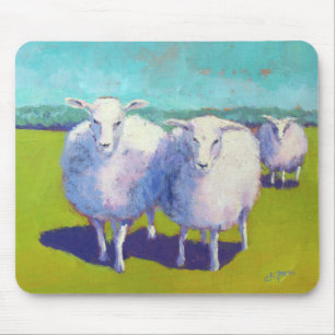 Mousepad Duas Ovinos No Campo
