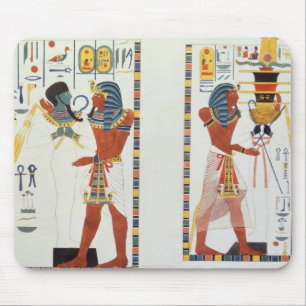 Mousepad Duas pinturas murais dos túmulos dos reis de