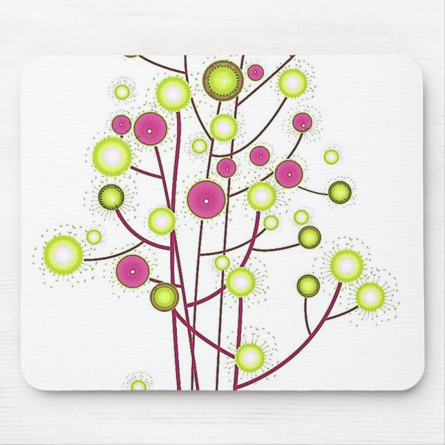 Mousepad duas vezes a árvore verde (Frente)