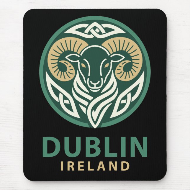 Mousepad Dublin Ireland Europe (Frente)