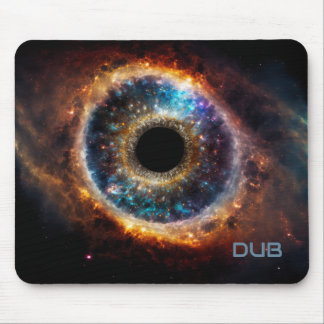 Mousepad Dubman Designs: Olho Universal, Galáxia Celestial
