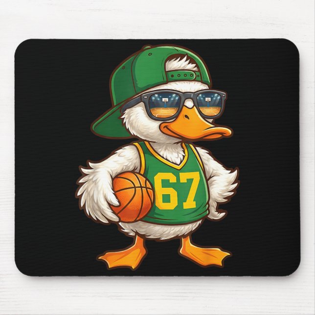 Mousepad Duck Basketball 67 Gen Alpha Slang Srts Men Boys K (Frente)