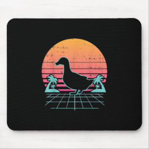 Mousepad Duck Vaporwave, Fazenda dos anos 80