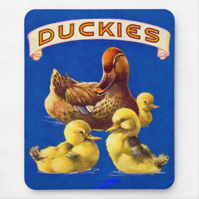 Mousepad Duckies dos anos 30 (Frente)