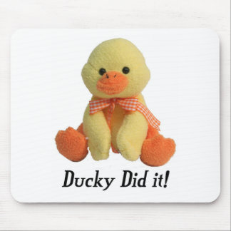 Mousepad Ducky fê-lo!