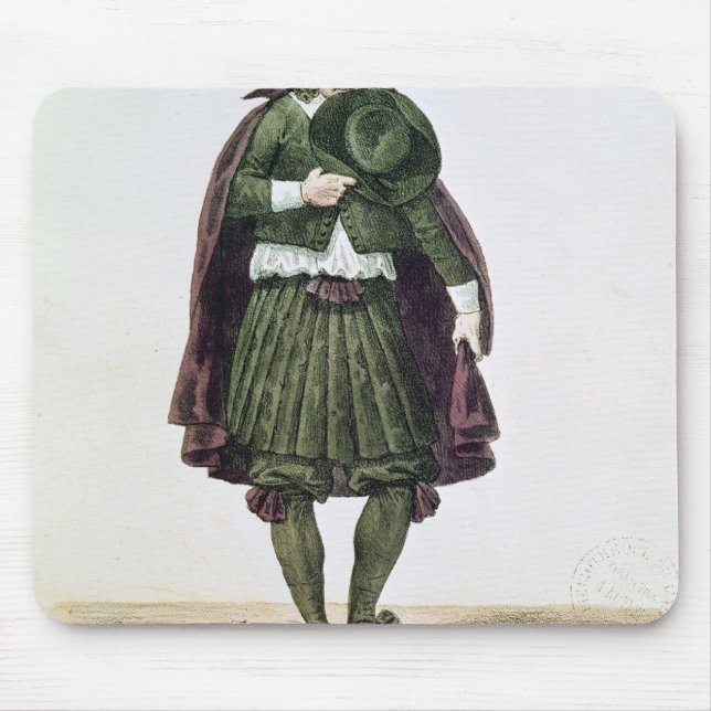 Mousepad Ducroisy no papel protagonista de Tartuffe (Frente)