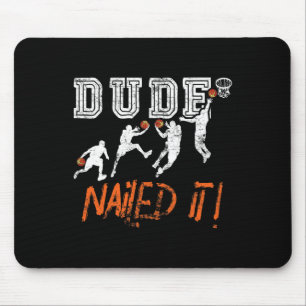Mousepad Dude Nails - Jogador de Basquete Jogador de Baller