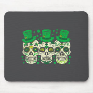 Mousepad Duendes de Açúcar Irlandeses Mexicanos Dia de São