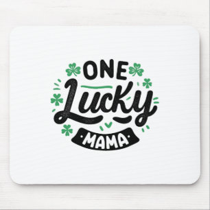 Mousepad Duendes do Dia de São Patrício Trevo Verde Irlandê