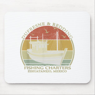Mousepad Dufresne And Redding Fishing Charters - Fi Vintage