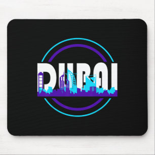 Mousepad Dui Emirados Árabes Unidos Férias Viagem Lembrança
