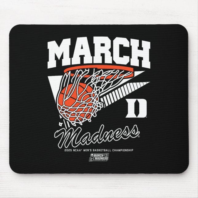 Mousepad Duke Sketll - 2025 March Madness Sketll - Ncaa  (Frente)