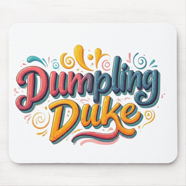 Mousepad Dumpling Duke (Frente)