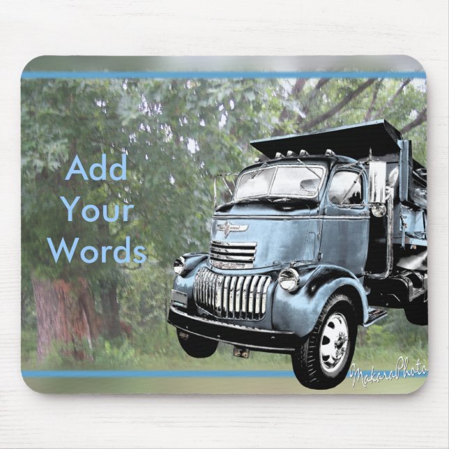 Mousepad Dumptruck-Adicione YourWords (Frente)