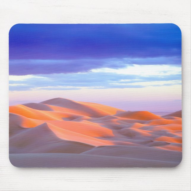 Mousepad Dunas de Glamis ao pôr do sol (Frente)
