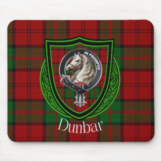 Mousepad Dunbar Scottish Clan Tartan & Crest