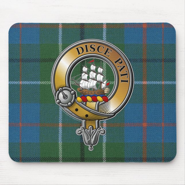 Mousepad Duncan Tartan & Crachá (Frente)