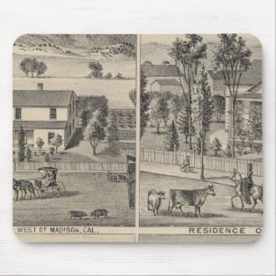 Mousepad Dunnigan, Winters, Madison fazenda