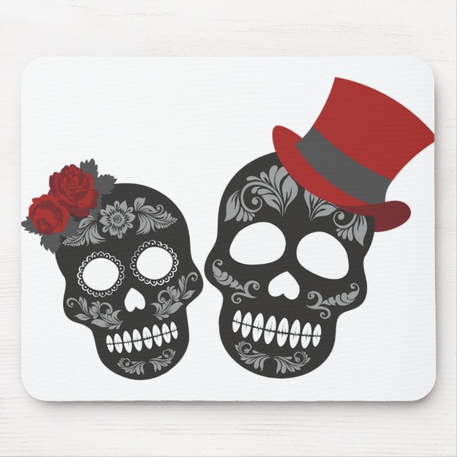 Mousepad Duo Thunder_Cove do Crânio Negro (Frente)