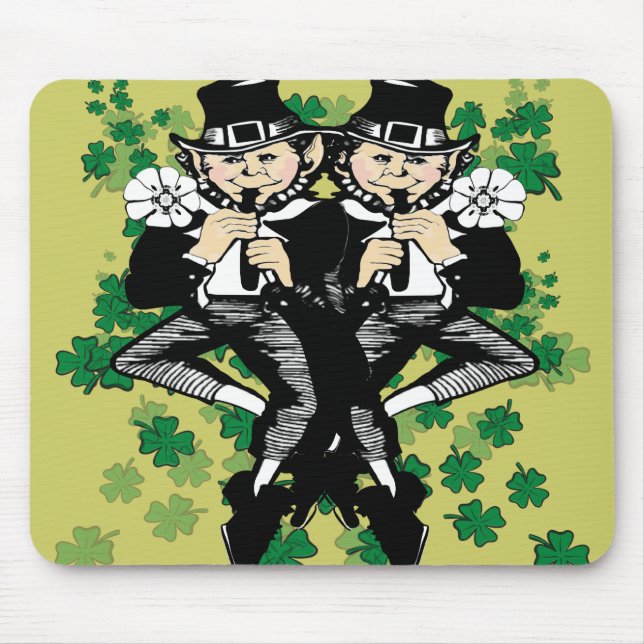 Mousepad Duplo Leprechaun Da Sorte (Frente)