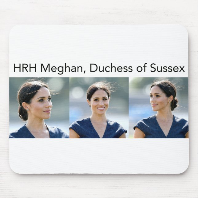 Mousepad Duquesa de Sussex - Meghan Markle (Frente)